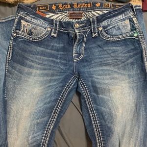 Women’s rock revival jeans